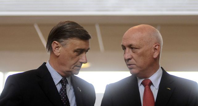 Binner dijo que la carga que le deja a Bonfatti son las inauguraciones que deberá hacer