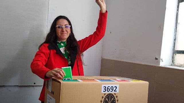 La candidata a gobernadora de Santa Fe por el Frente de Izquierda Unidad
