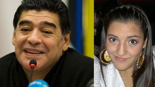 Maradona conoció y dialogó con su hija Jana de 18 años
