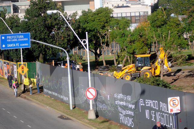 El intendente José Corral aseguró que el parque Alberdi va a quedar mejor
