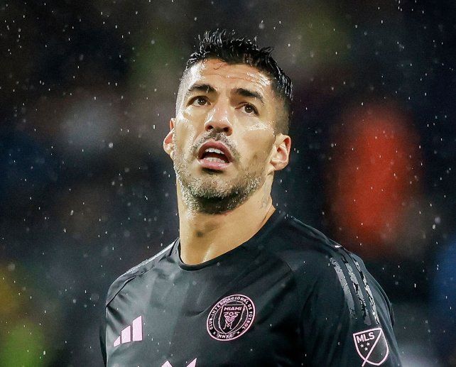 Conducta violenta: la MLS suspendió a Luis Suárez para un partido decisivo del Inter Miami