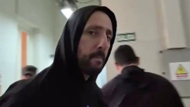 Así está preso Pablo Laurta: aislamiento total y vigilancia permanente en Gualeguaychú.