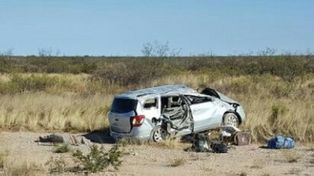 Tres futbolistas fallecieron en un accidente automovilístico en La Pampa