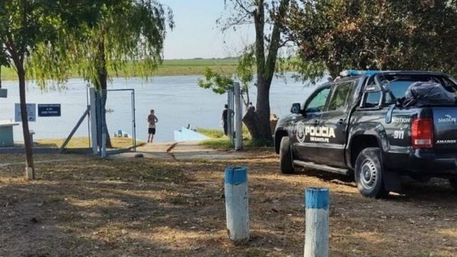 El joven Huck desapareció mientras pescaba en el Club Argentino de San Carlos.
