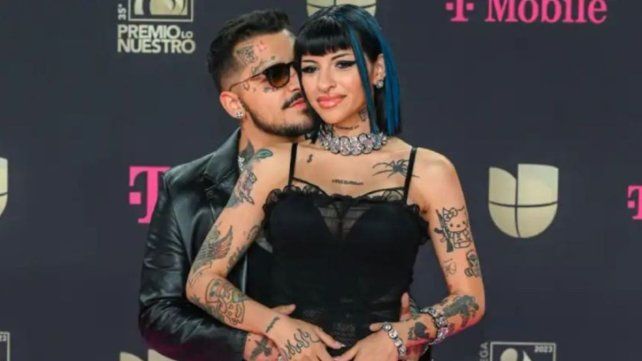 Cazzu y Christian Nodal