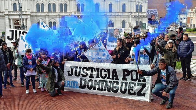Perpetua para los cuatro, reclamó la familia de Ariel Domínguez en Tribunales