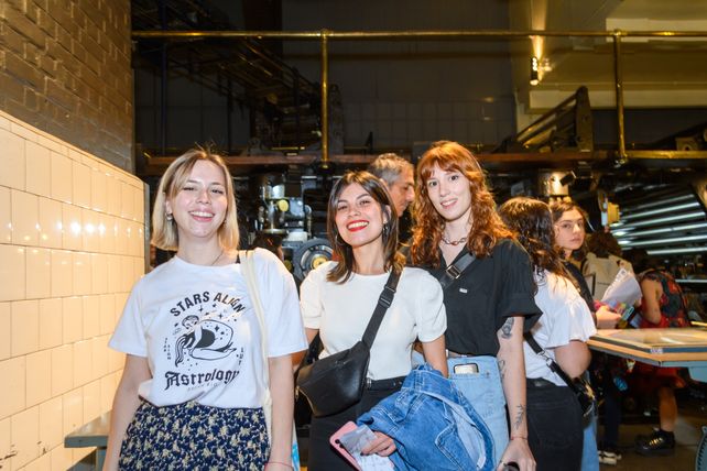 Paloma Santiago, Julia Verdejo y Micaela Mampel
