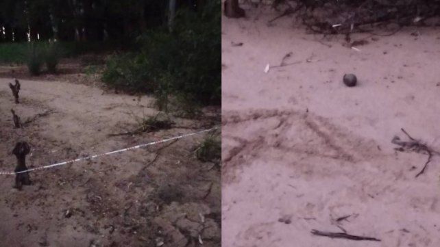Encontraron una granada en una playa de Concordia