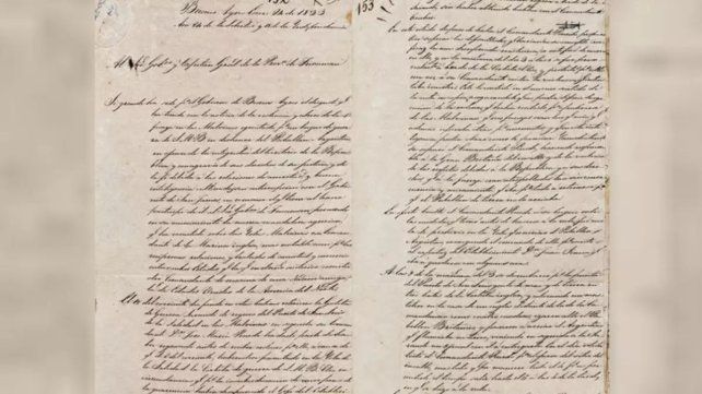 El documento conservado en Tucumán aporta detalles sobre la ocupación británica de las islas.
