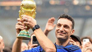 Scaloni cumple ocho años como técnico de la Selección en un ciclo coronado de gloria