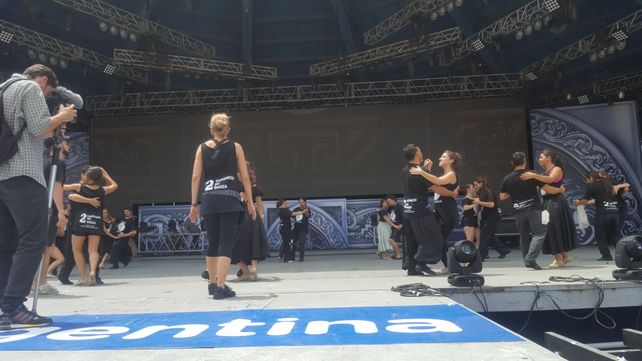Así se prepara la delegación santafesina para actuar esta noche en el Festival de Cosquín