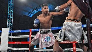 El Cazador Ocampo se quedó con el título vacante welter latino del CMB.&nbsp;