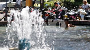 Termina el 2013 al horno en la ciudad: a las 18, la térmica llegó a los 55º