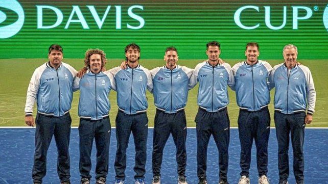 El equipo argentino que debutará en la Copa Davis visitando a Corea del Sur.