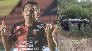 La Pulga Rodríguez protagonizó un grave accidente de tránsito este domingo en una ruta de Tucumán.