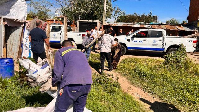 La Municipalidad desactivó la ocupación de un terreno en barrio Godoy