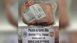 Paraná: robó dos kilos de asado y fue detenido