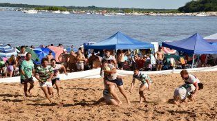 Concepción del Uruguay tuvo como principal atractivo el Seven de la Playa,.