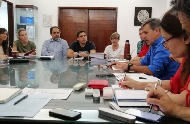 Jatón lideró la primera reunión de gabinete municipal