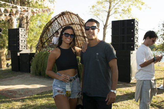 Florencia Pascar y Agustín Traffano