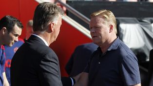 Van Gaal y Koeman son dos viejos conocidos.