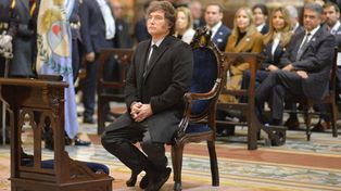 El presidente Javier Milei participó esta mañana del Te Deum del 9 de Julio, en conmemoración a un nuevo aniversario de la Independencia