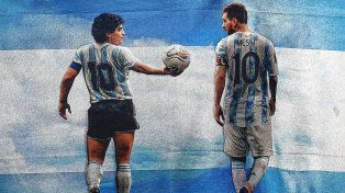 Lionel Messi vs. Diego Maradona: los números frente a frente.