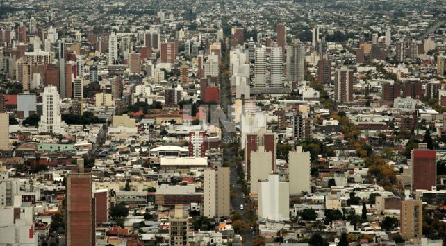 ciudad de santa fe desde arriba