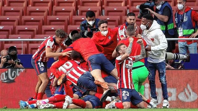 Atlético de Madrid necesita ganarle a Valladolid para asegurar el título en España.&nbsp;
