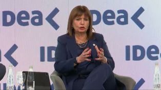 Bullrich les prometió a los empresarios una reforma laboral profunda y eliminar el cepo