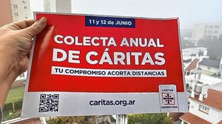 Tradicional. La Colecta Anual se desarrollará los días sábado 11 y domingo 12 de junio en parroquias de todo el país. Cáritas Paraná quiere superar lo recaudado el año pasado