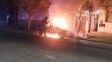 Sofocaron el incendio intencional de un auto estacionado a metros de la Comisaría 2ª de Santa Fe