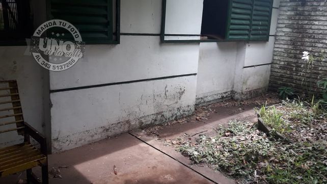 El agua alcanzó 80 centímetros en viviendas del barrio Paraná XIV