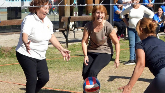 Rosario recibe al  deporte furor entre los adultos mayores