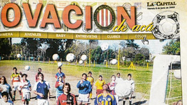 La tapa. El primer Ovación de Acá 2003.