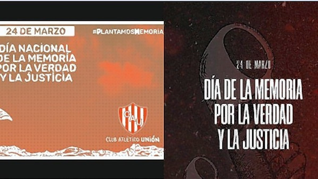 Colón y Unión se pronunciaron por el Día de la Memoria