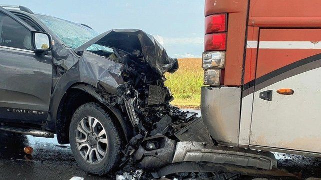 El accidente ocurrió en la ruta 18 sobre el kilómetro 33.