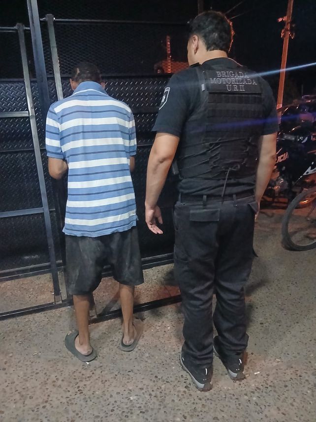 El hombre capturado mientras realizaba venta al menudeo de cocaína.