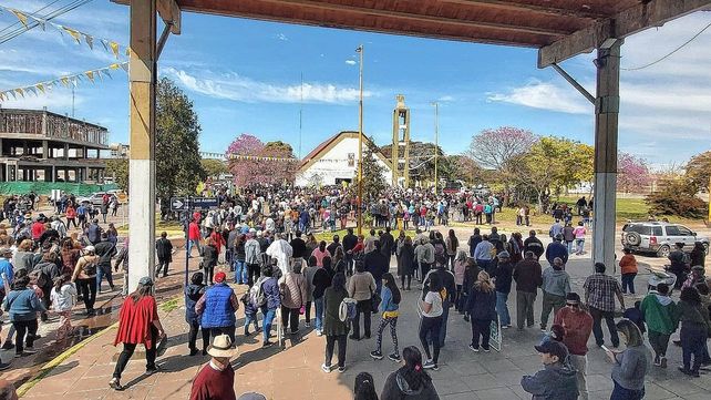 El obispo Gustavo Zurbriggen invitó a los fieles a participar de la celebración de María Inmaculada de la Concordia