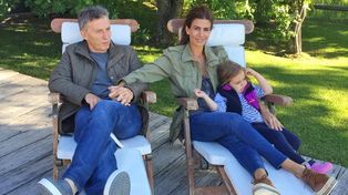 Macri viajó para descansar con su familia