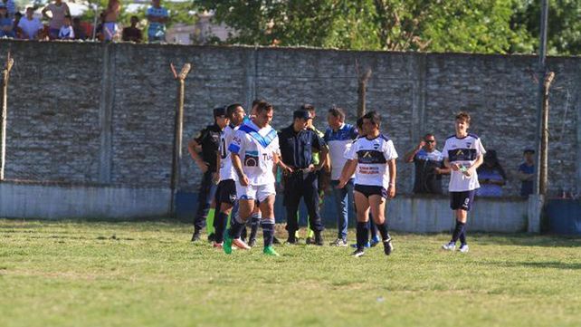 Calientes. Algunos de los jugadores de Sportivo