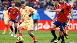 Asistencia de De Paul en la victoria de Atlético de Madrid