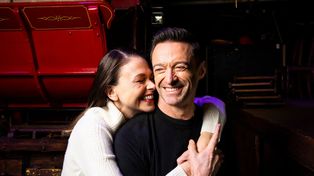 Hugh Jackmann y Sutton Foster para The New York Times