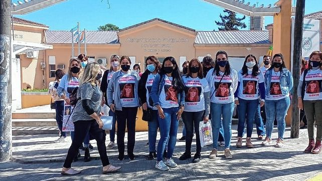 Familiares y amigos marcharon desde la Asistencia Pública hasta Tribunales.