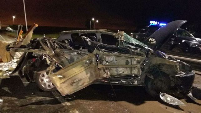 El accidente se produjo cerca de San Lorenzo