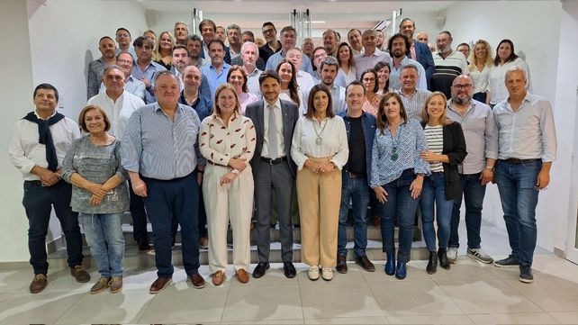 El gobernador Maximiliano Pullaro y los referentes de Unidos destacaron la cohesión de la alianza.&nbsp;