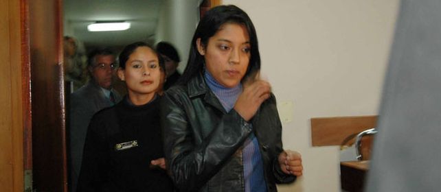 El 10 de junio de 2005 Romina Tejerina fue condenada a 14 años de prisión en Jujuy. (foto: Celina Mutti Lovera)