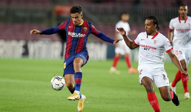 Sevilla se quiere acercar a la punta frente a Barcelona