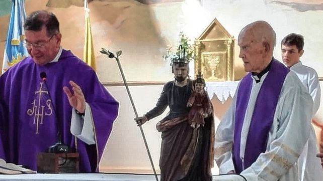 San José de Feliciano: el padre But acompañó celebraciones patronales