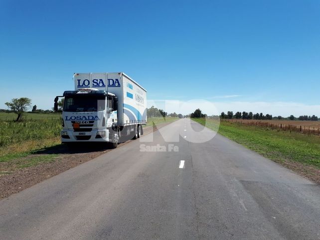 Un ciclista murió arrollado por un camión cerca de la ciudad de Ceres